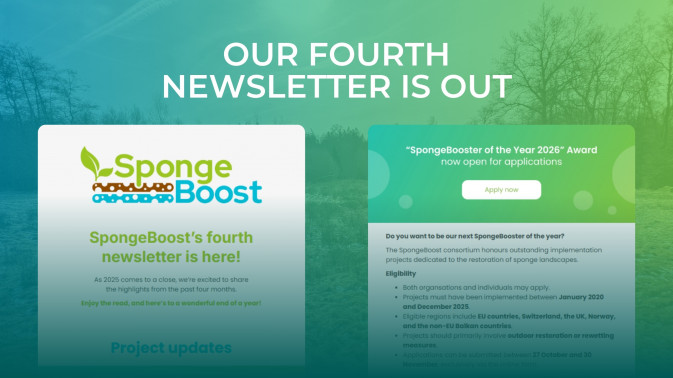 The fourth SpongeBoost newsletter is out now