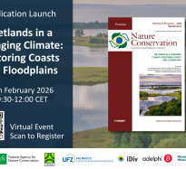Public launch of “Wetlands in a Changing Climate”, a new publication on restoring coasts and floodplains