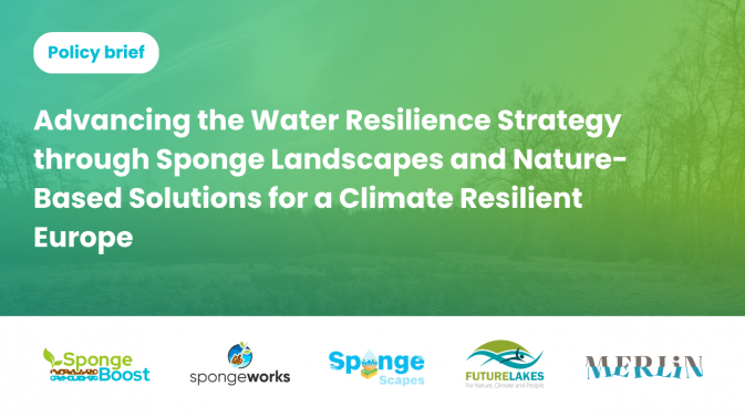 New press release: Policy brief on nature-based solutions published in collaboration between five EU-funded projects
