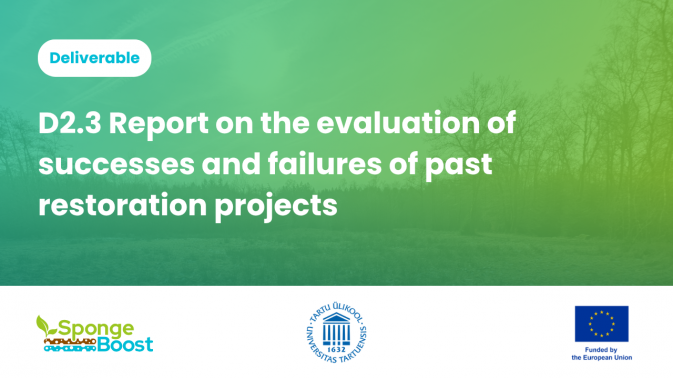 Results from SpongeBoost’s analysis on nature-based water management strategies for landscape restoration