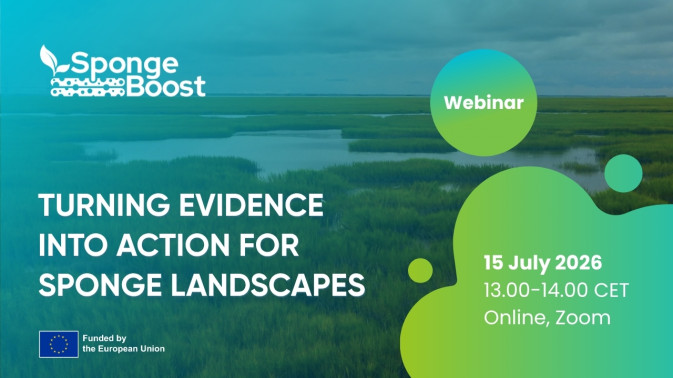 Upcoming SpongeBoost webinar: Turning evidence into action for sponge landscapes