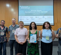 Spongy Slopes receives the SpongeBooster of the Year 2026 trophy